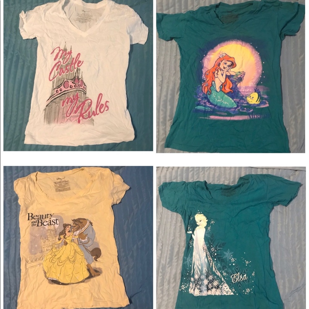 Disney Store Princess Tees